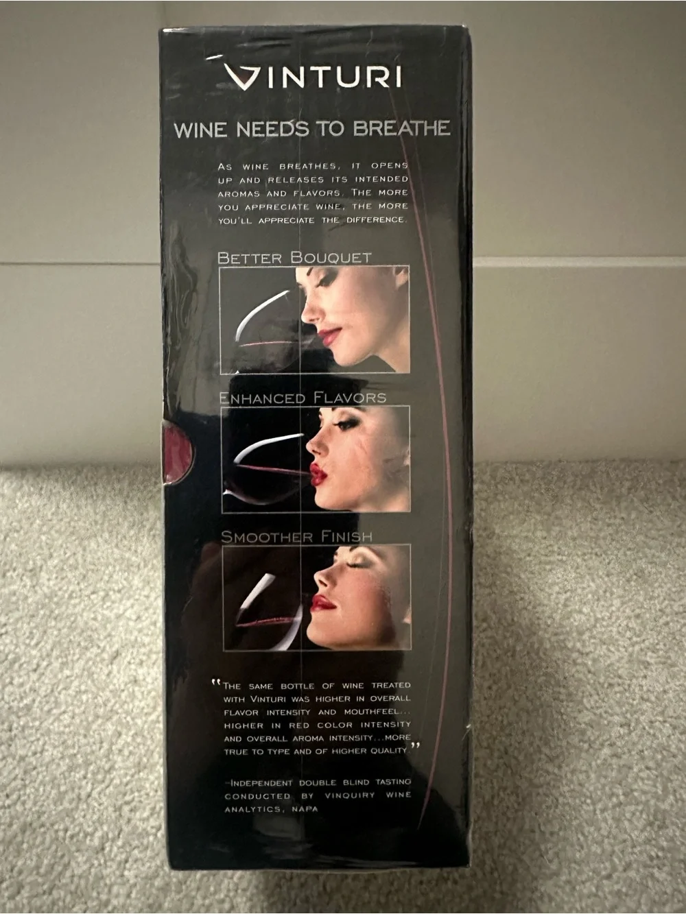Vinturi Wine Lovers Aerator Set - Red & White wine NiB
